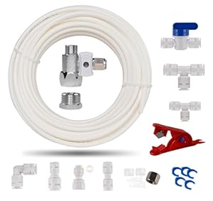 ilauke 15m Kühlschrankschlauch Wasseranschluss Set