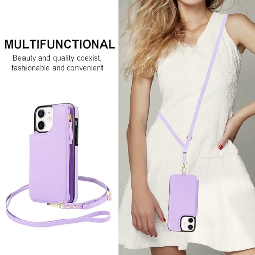 Coque iPhone 12 Mini avec fermeture éclair et protection écran - 7
