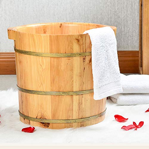Tina de madera para baño de pies y masaje miniatura 4