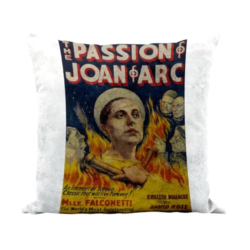 Coussin de film Jeanne d'Arc rétro blanc pour confort lombaire - 2