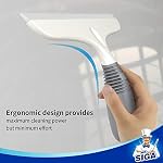 MR.SIGA Silicone Squeegee for Shower Doors, 10 inch, White & Gray, 2 Pack - Image 5