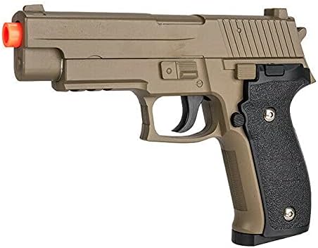Miniatura 3 de UK Arms G26D Airsoft Metal 226 Pistola de resorte - Tierra Oscura dispara 280 FPS