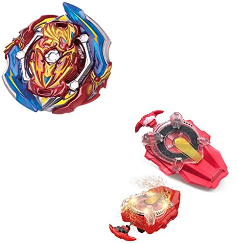 Hejo Home Topgyro B-150 con lanzador Sparking Launcher Starter Peonza para Beyblade Burst Superking Evolution Arena
