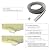 3.3Ft Carpet Floor Transition Strip, Self Adhesive-PVC Carpet & Floor Edging Trim Strip, Easy to Clean Floor Cover Strips(Brown,3CM*1.0M(3.3FT))