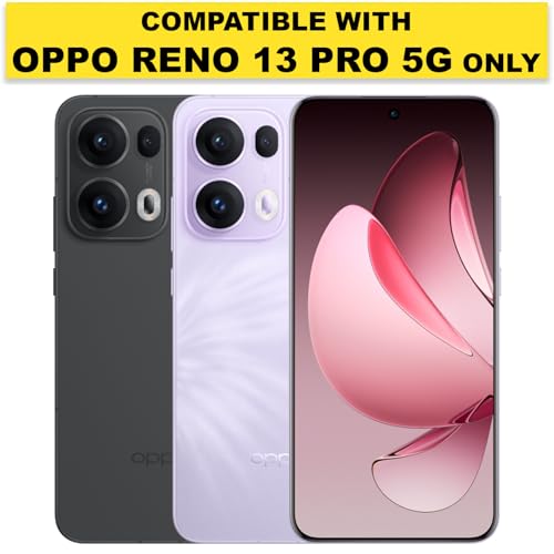 Image of AIBEX Compatible for Oppo Reno 13 Pro 5G Flip Cover Leather Finish with Magnatic Closure | Inside TPU with Card Pockets | Wallet Stand | Complete Protection Flip Case -Black