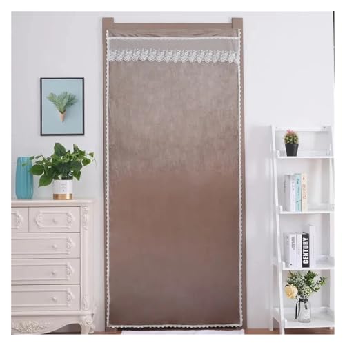 Rideau de porte isolant thermique pour des nuits calmes dans la chambre