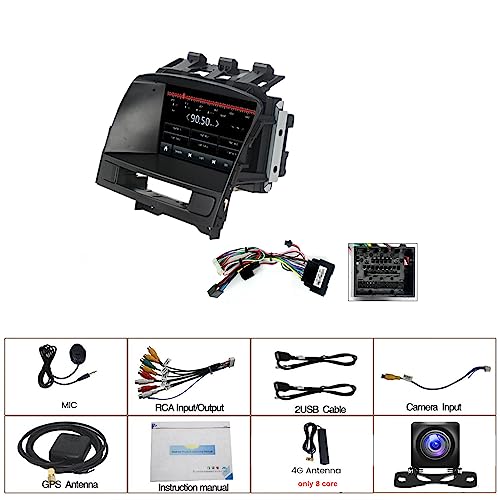 Cámara de respaldo 720P integrada en autorradio Android 12 con reproductor multimedia MP5 2