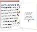 OJsensai Funny Fathers Day Card Gifts for Cat Dad, Cat Dad Gift Idea from Cat, Cute Pet Father's Day Decoration for Him Husband Boyfriend Pet Lover