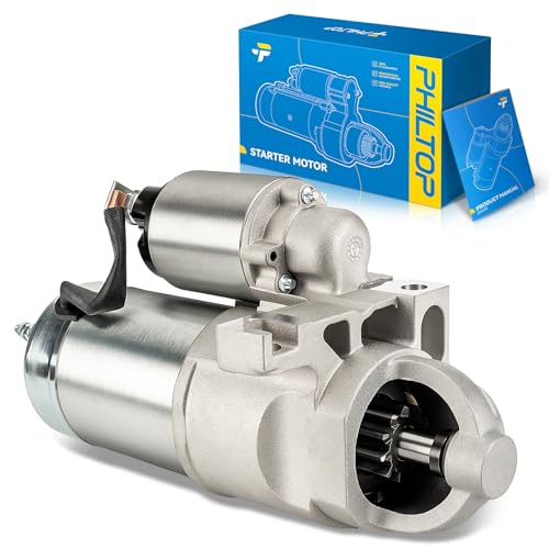 Image of PHILTOP 6488N New Starter 1.5KW Compatible with 1999-2000 Silverado 1500, 1999-2000 Sierra 1500, 2000 Tahoe, 2000 Suburban 1500, 2000 Yukon, 2000 Yukon XL 1500, 1999-2000 Silverado 2500