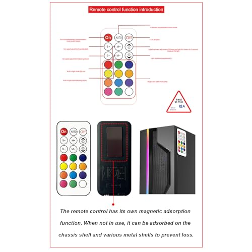 Controlador de ventiladores PWM con 8 puertos para placa base en color negro 7