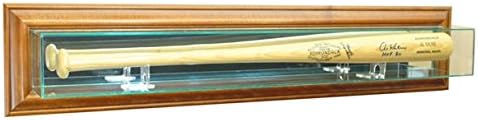 Perfect Cases WMBAT-W Wall Mounted Bat Display Case44; Walnut