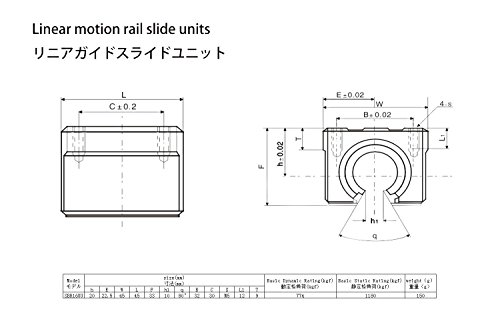 Ten-High Linear Rail Cnc Parts Sbr16 16Mm, 350Mm 13.87Inch Fully Supported Linear Rail+2Pcs Sbr16Uu Blockbearing Block Bearing #TOP5