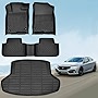 for 11th Gen Honda Civic Floor Mats & Cargo Liner for Civic, for 2023 2022 Honda Civic Floor Mats for Sedan & Si ( NOT for Hatchback) , Inclding Cargo Liner for 11th Gen Civic Accessories 2022