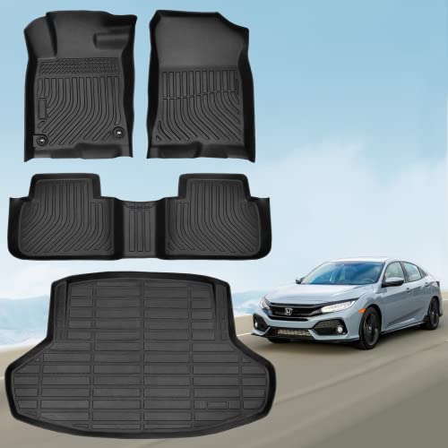 Tapis de sol Honda Civic 11e contre la boue avec doublure cargo incluse