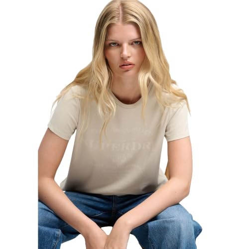 T shirt femme Superdry Luxe Casual Classic - vue 6