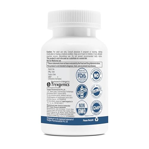 Image of Trexgenics VITAMIN K as TRANS K2 MK7 Menoquinone-7 55 mcg Bone, Cardiovascular Health (120 Veg Capsules)