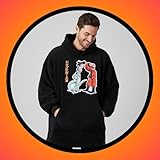 Dragon Ball Z Blanket Hoodie for Men, Soft Velvet Home Hoodie Sweatshirt, Gift for Men and Teenagers, black, S-M - Image 3