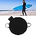 Yosoo Wetsuit Changing Mat, Oxford Cloth Surf Changing Mat Storage Bag Lightweight for Swimming (Black)