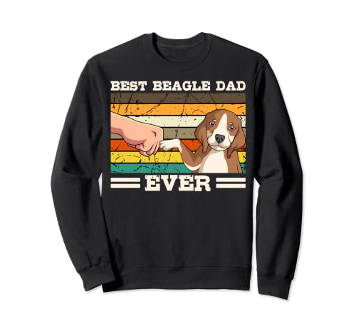 Beagle Dad Retro Vintage Apparel - Beagle Dad Rétro Vintage Petit Chien Parfum Fête des Pères Sweatshirt