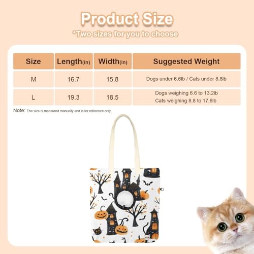 Bolso de lona para perro pequeño que reduce el estrés en trayectos largos 3