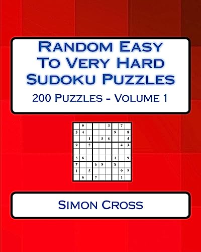 Random Easy To Very Hard Sudoku Puzzles