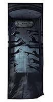 Folat 23896 Halloween Deko - Türvorhang – Scene Setter – Creepy Curiosities – 2,15 Meter - Gruseliges Horror Decoration Für Halloween-Dekorationen Spukhaus & Halloween Party