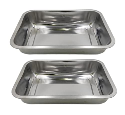 3472 PPLS ステンレストレー 13 特深型1 31×21×6.5cm 2枚