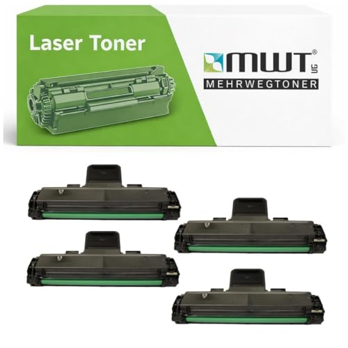 Toner MLT-D117S compatible Samsung SCX4650 et SCX4655 - Lot de 4