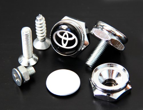 Toyota License Plate Frame Bolts Screws
