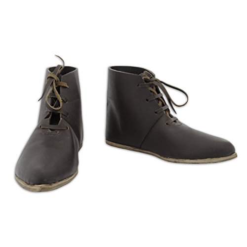 Image of GDFB Unisex-Adult Mid Calf Boots, Dark Brown Size 9-1 /2