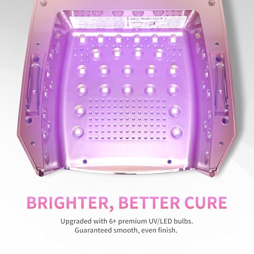 Image of iGel Beauty Hybrid PRO 3.0 XL UV /LED Nail Lamp - Wireless Rechargeable 48W Nail Dryer, Extra Wide Full-Hand Curing, 9000mAh Battery, Smart Timer & Builder Gel Mode, Cordless Professional Lamp