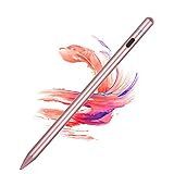 Active Stylus Pens for Touch Screens, Rechargeable Digital Stylish Pen Pencil Compatible with iPhone iPad Mini (Rose Gold)