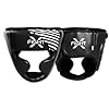 FightX-Boxing-Headgear-for-Boxers-MMA-Training-Equipment-Set-for-Youth-Boxing-Headguard-Synthetic-Leather-Muaythai-Kickboxing-Sparring-Helmet-Fighting-Headgear-HeadGuard-Protector-for-Men-Women FightX Boxing Headgear for Boxers MMA Training Equipment Set for Youth Boxing Headguard Synthetic Leather Muaythai Kickboxing UFC Sparring Fighting Headgear for Men & Women (Black, L/XL)