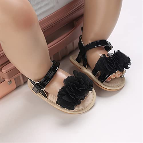 LAFEGEN Baby Sandals Girls Summer Outdoor Shoes PU Leather Soft Sole Bowknot Infant First Walker Cirb Dress Shoes2