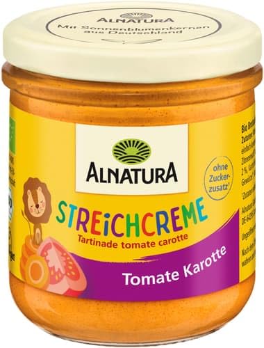 Alnatura Bio Brotaufstrich mit Karotte und Tomate (0.18 kg)