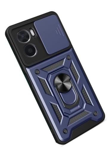 Image of Slide Camera Cover 360 Degree Protection Compatible with vivo v29e Blue