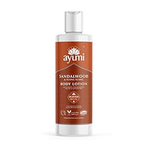 Ayumi Sandalwood & Ylang Ylang Body Lotion. Formulated to hydrate and soften the skin, the blend of essentail oils is…