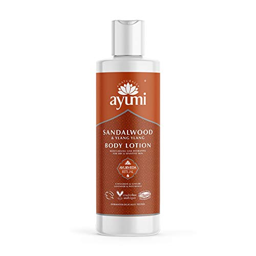 Ayumi Sandalwood & Ylang Ylang Body Lotion. Formulated to hydrate and soften the skin, the blend of essentail oils is…