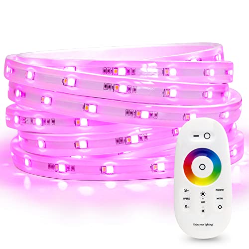 Fovaa Pool Lights For Above Ground Pool, Submersible Led Lights With Remote Control, Ip68 Waterproof Color Changing Swimming Pool Light, Underwater Lights For Inground Pool, Pond, Party(5M/16.4Ft) #TOP1