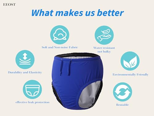 Image of Youth Special Needs Reusable Swim Diapers Swimwear for Incontinence