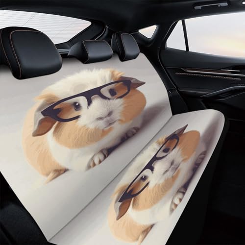 Funda de asiento de coche Smiling contra suciedad de perros, protector universal lavable 4
