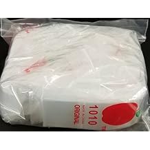 1010 Original Mini Resealable 2mil Plastic Bags 1" x 1" Reclosable Baggies Clear Bulk