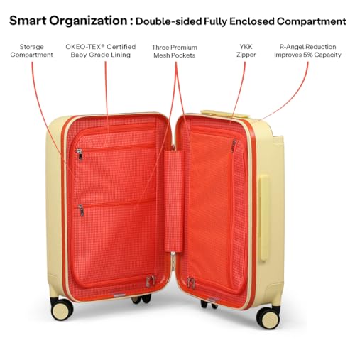 ICON-The-Transit-Signature-Plus-Cabin-Polycarbonate-Hardsided-Luggage-Ultra-Light-Weight-8-Wheel-Wide-Handle-Trolley-Luggage-Hardsided-SuitcaseYellow