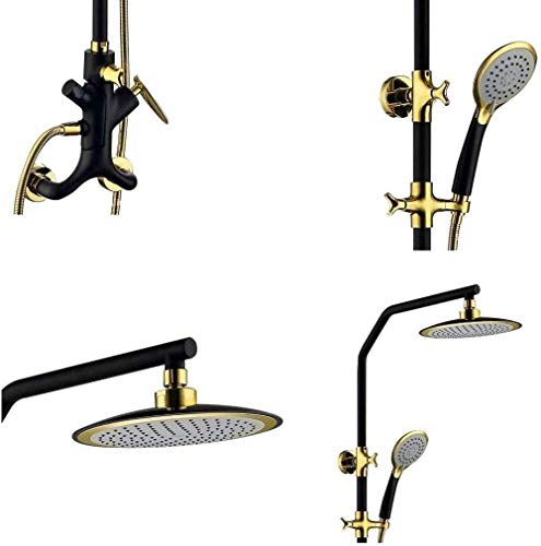 Ensemble de douche complet anti-brûlure à pression équilibrée avec douchette 3 fonctions