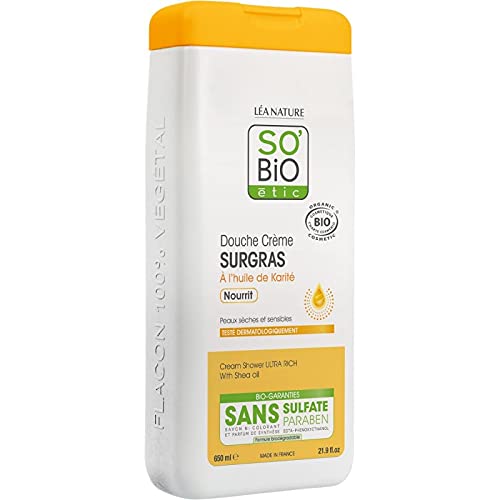 SO'BIO ÉTIC - Douche Karite Sulfate 650Ml - le Lot De 3