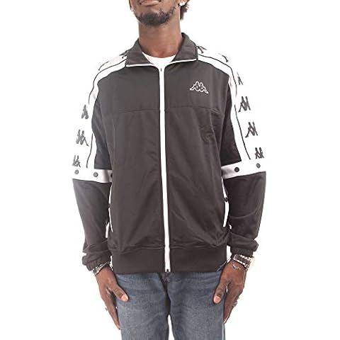 Kappa Arany 222 Black White Band Jacket Cover