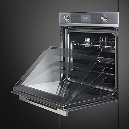 Horno Smeg SFP6101TVS1 A+ Plata Pirólisis 10 Funciones : Amazon.it: Grandi  elettrodomestici