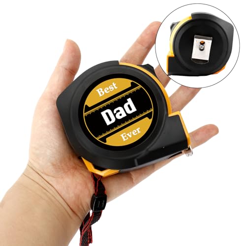 Cinta métrica QONCV 25 ft con bloqueo y lanyard miniatura 3