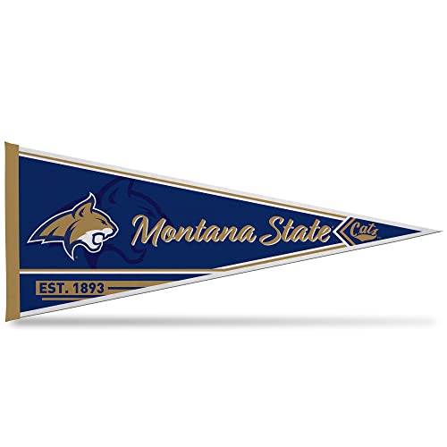 Rico Industries NCAA Montana State Bobcats Classic 12 x 30 Felt Wall Dcor Pennant - Great for Home/Bed Room/Man Cave Dcor