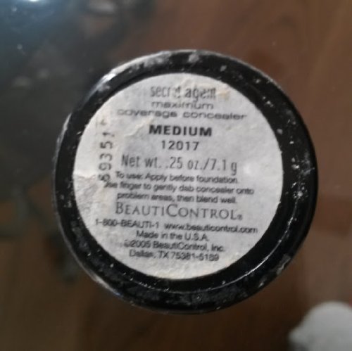 BeautiControl Secret Agent Maximum Coverage Concealer - Medium
